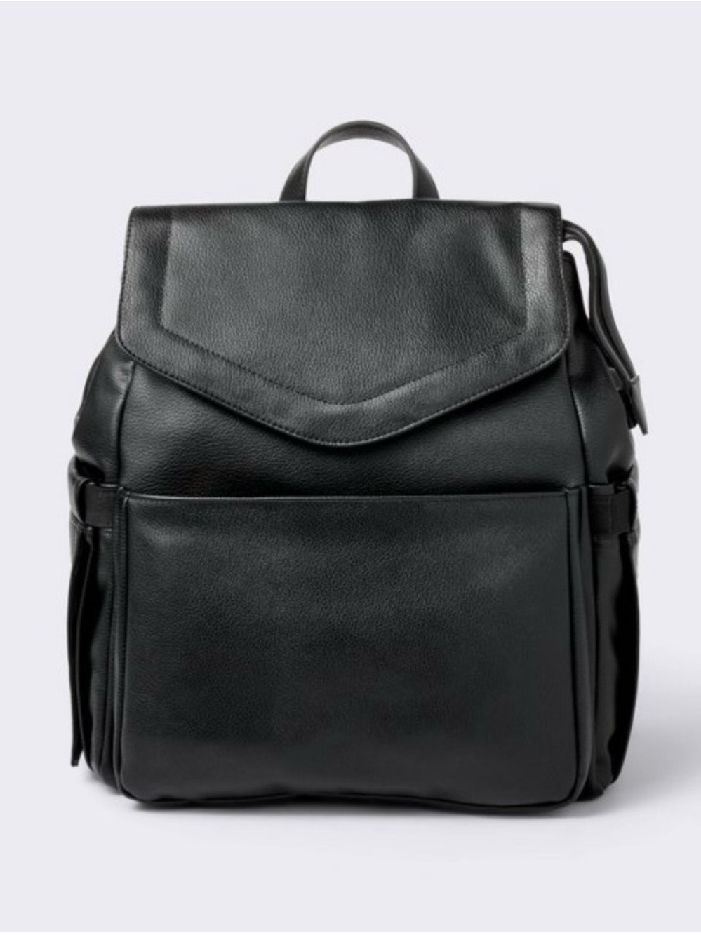 Cloud Island• Flap Top Diaper Backpack in Black